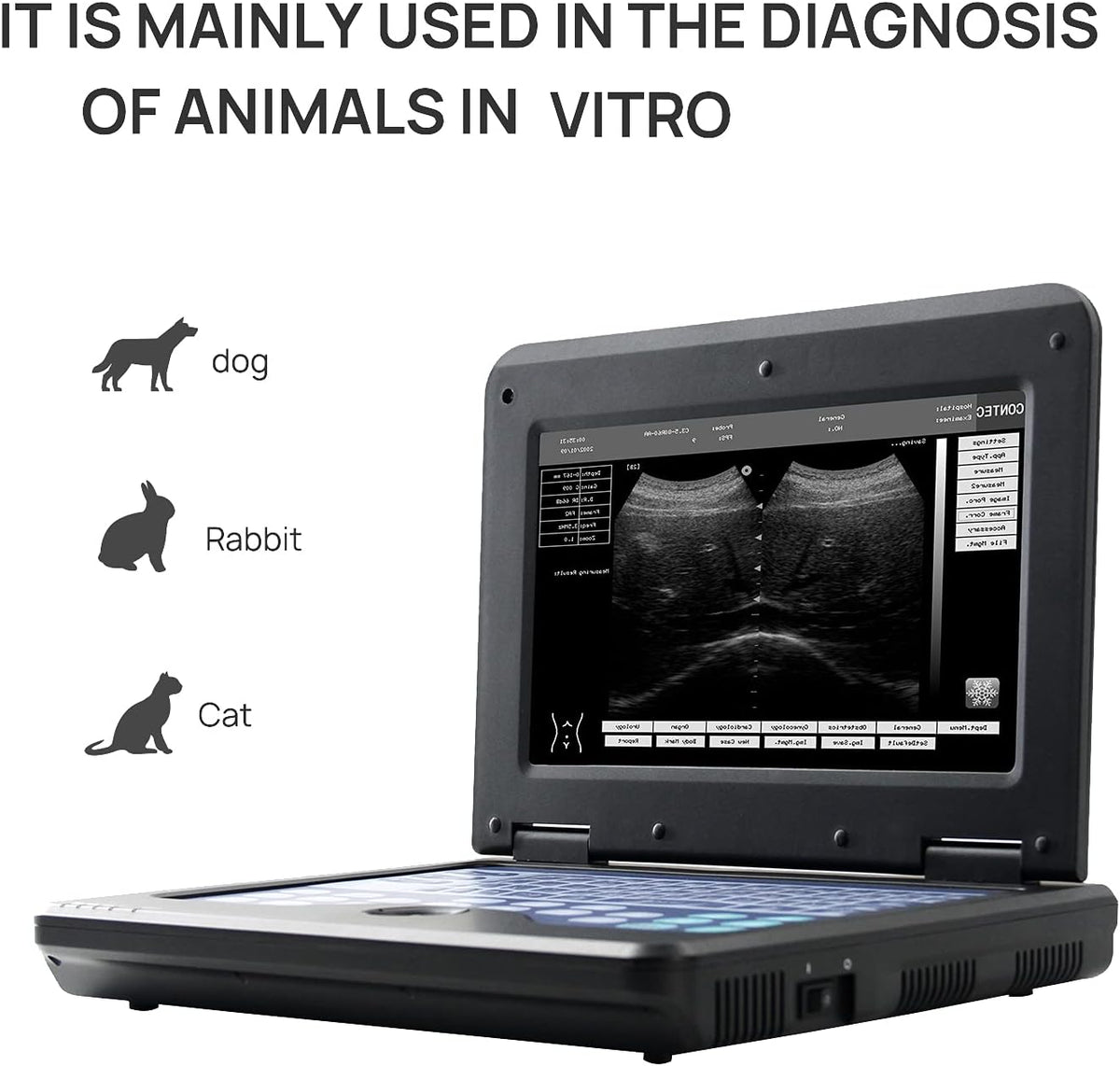 Portable Veterinary Ultrasound Scanner C435