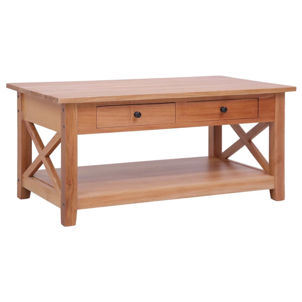 Solid Mahogany Wood Coffee Table E82919