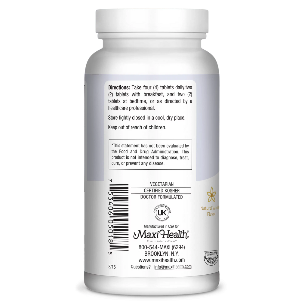 Chewable Calcium Complex Tablets, 180 Ct G1765