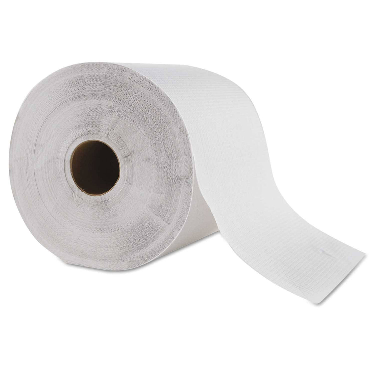 Hardwound Roll Towel, 1-Ply, White, 8 x 700 ft, 6 Roll I177145