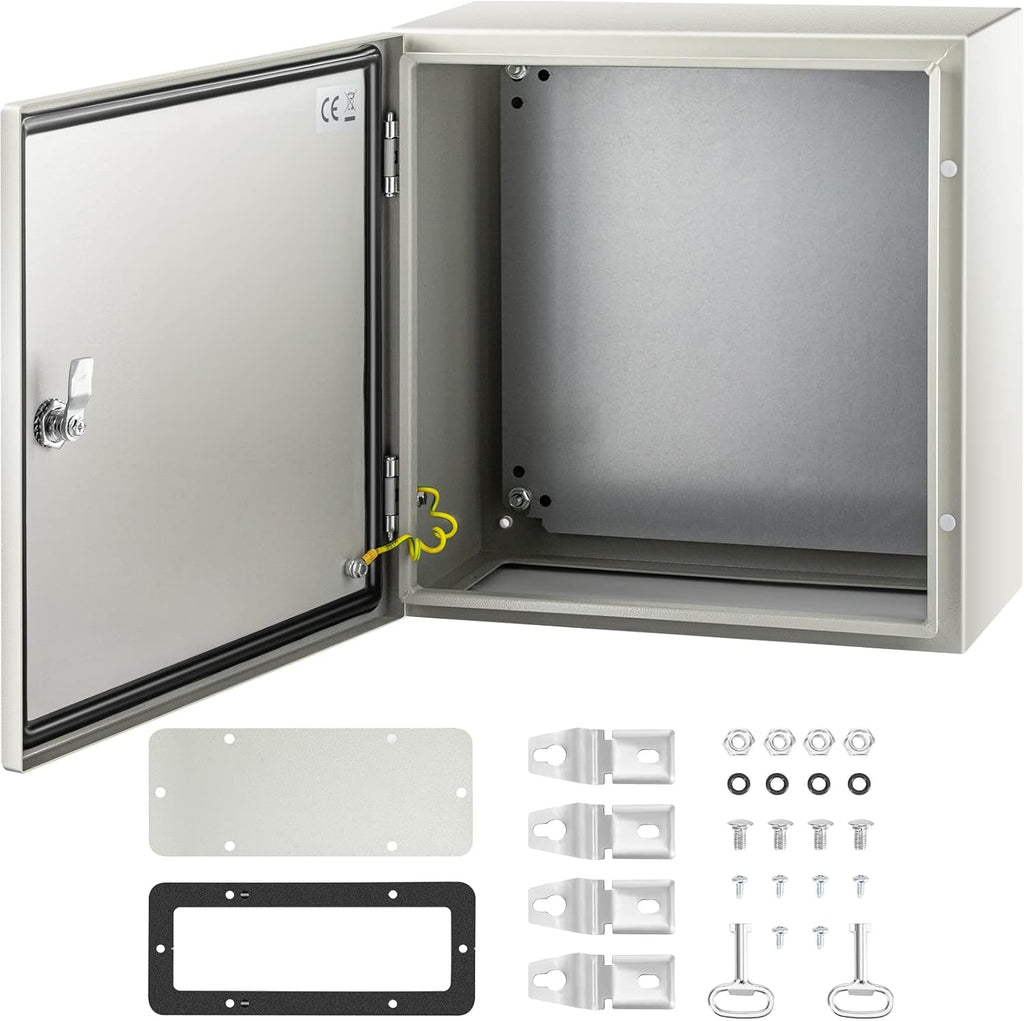 16 x 16 x 8'' NEMA 4X Steel Electrical Box with Mounting Plate O928931