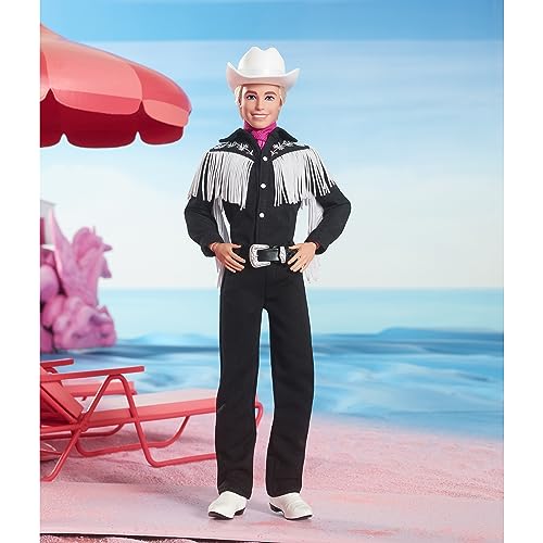 Collectible Ken Doll Black and White Western Outfit C591