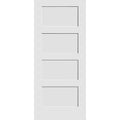 32x22 by 80x22 Shaker 4-Panel Interior Slab Passage Door Primed A918