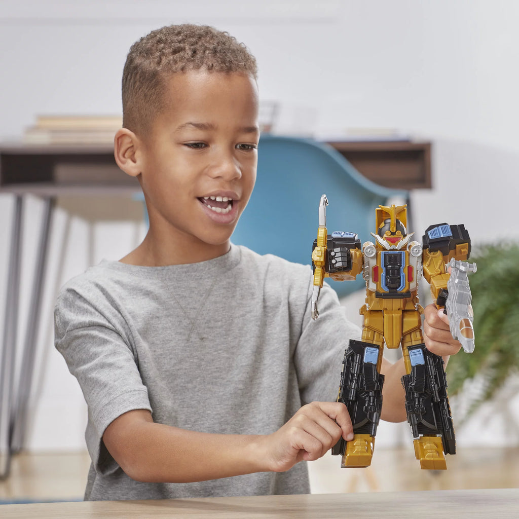 12" Power Rangers Wrecker Zord Kids Toy Action Figure Y25530