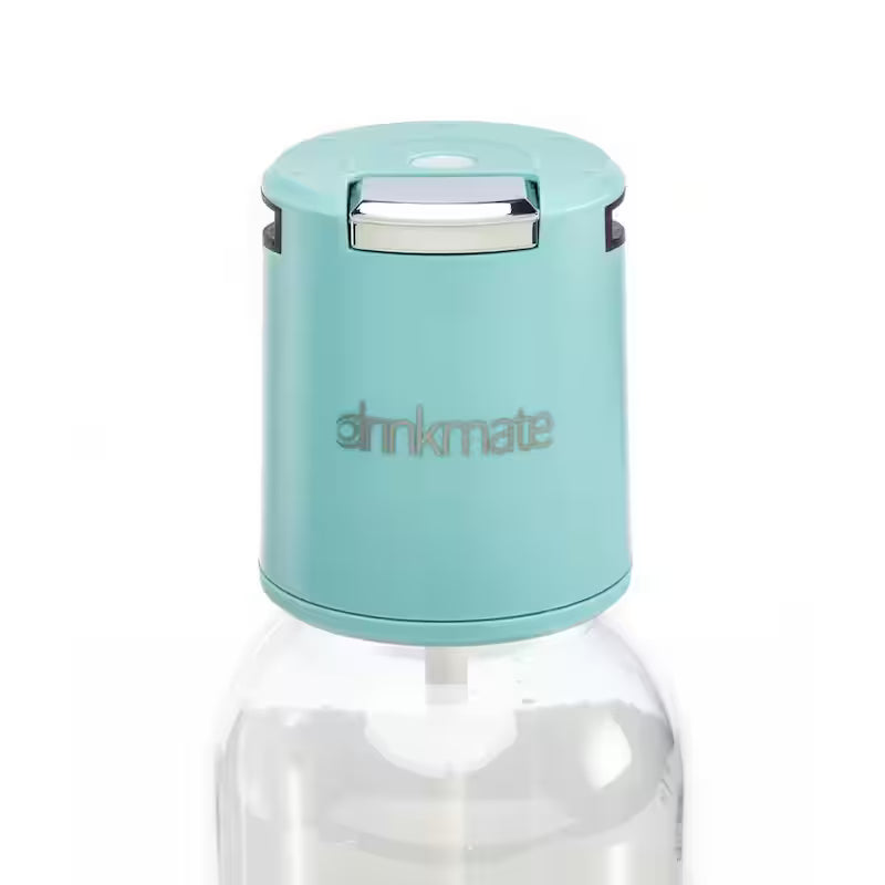 Sparkling Water Soda Maker Machine with 3 60L CO2 Cartridge, 1L and 0.5L Bottles S5624