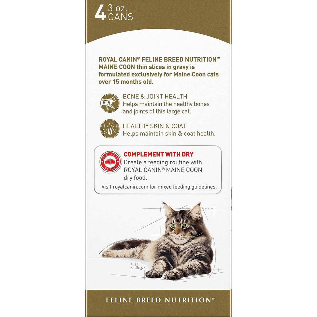 Maine Coon Thin Slices in Gravy Canned Cat Food N90068
