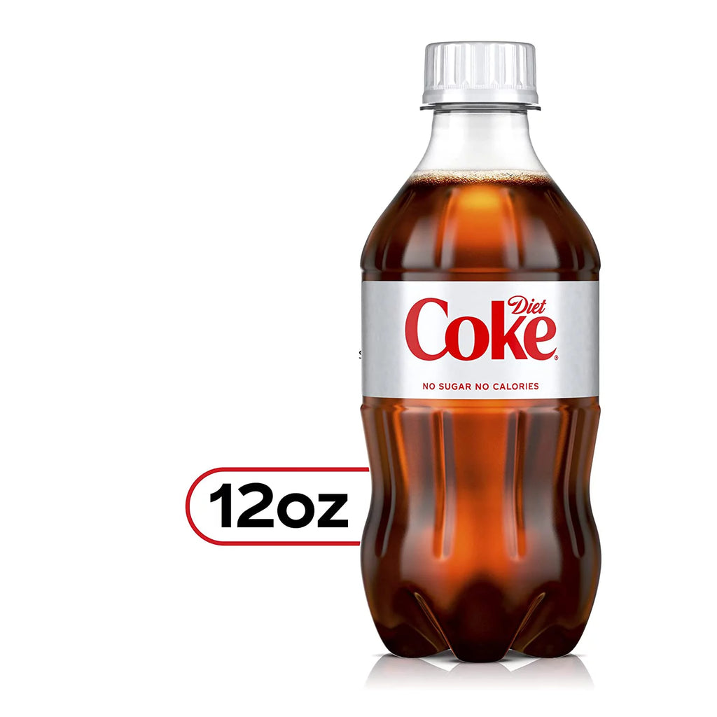 Diet Soda Pop, 12 Fl Oz, 8 Pack Bottles P3836
