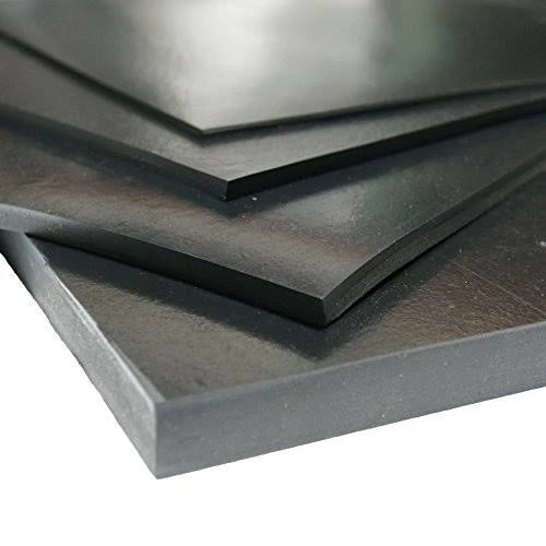 Black 3/16 in. 60A Neoprene Rubber Sheet F899967