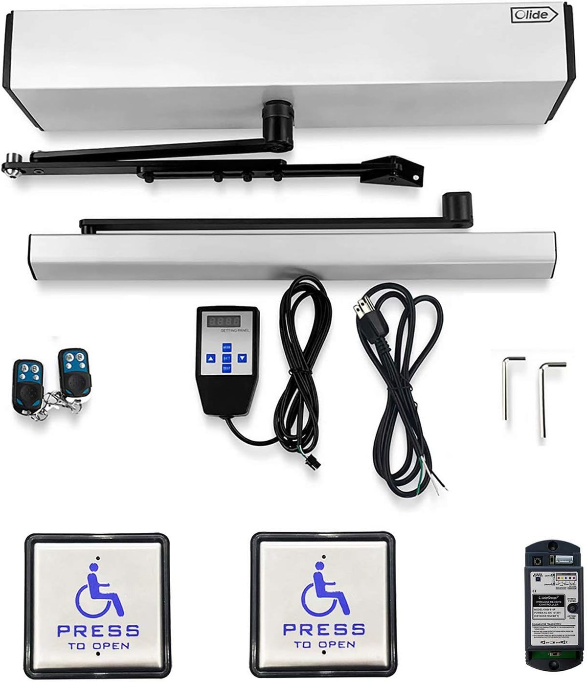 Handicap Door Opener with Stainless Steel Push Buttons I4100