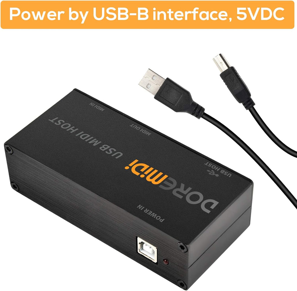 USB MIDI Host Box MIDI Converter MIDI Interface U728669