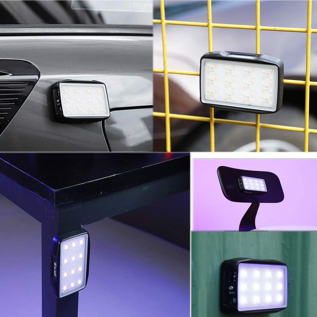 5W RGB Pocket On Camera Light with Color Temperature 2500-9000K E599369