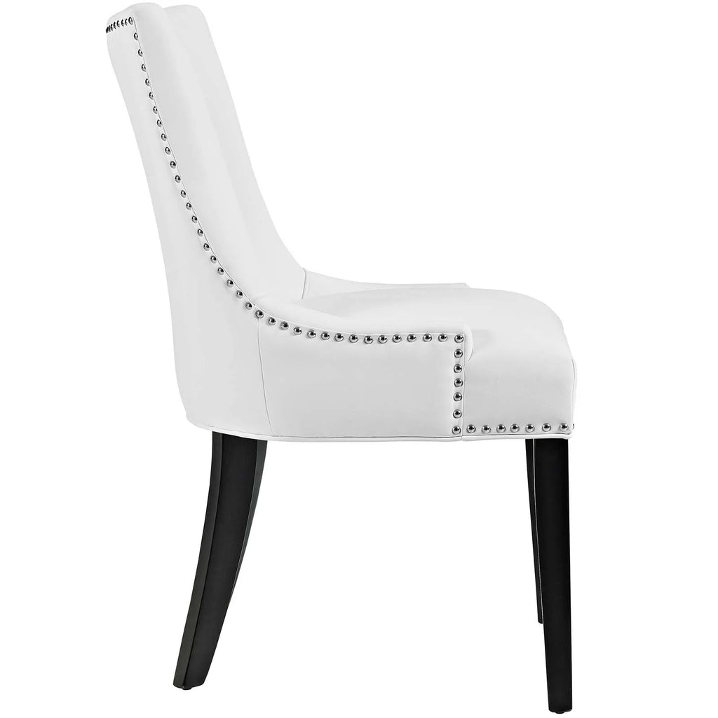 White Faux Leather Dining Chair H32220