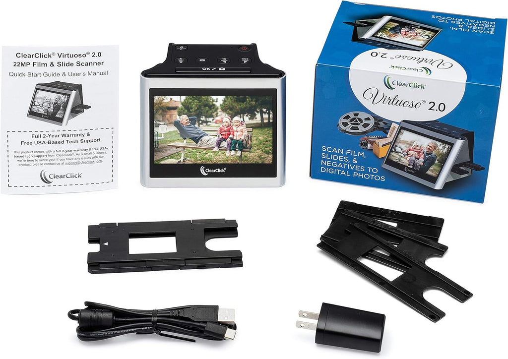 22MP Film & Slide Scanner with 5 LCD Screen G575