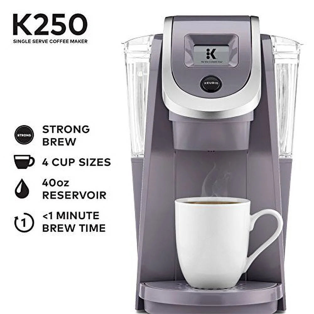 PLUM GRAY Single Serve Coffee Maker E213191