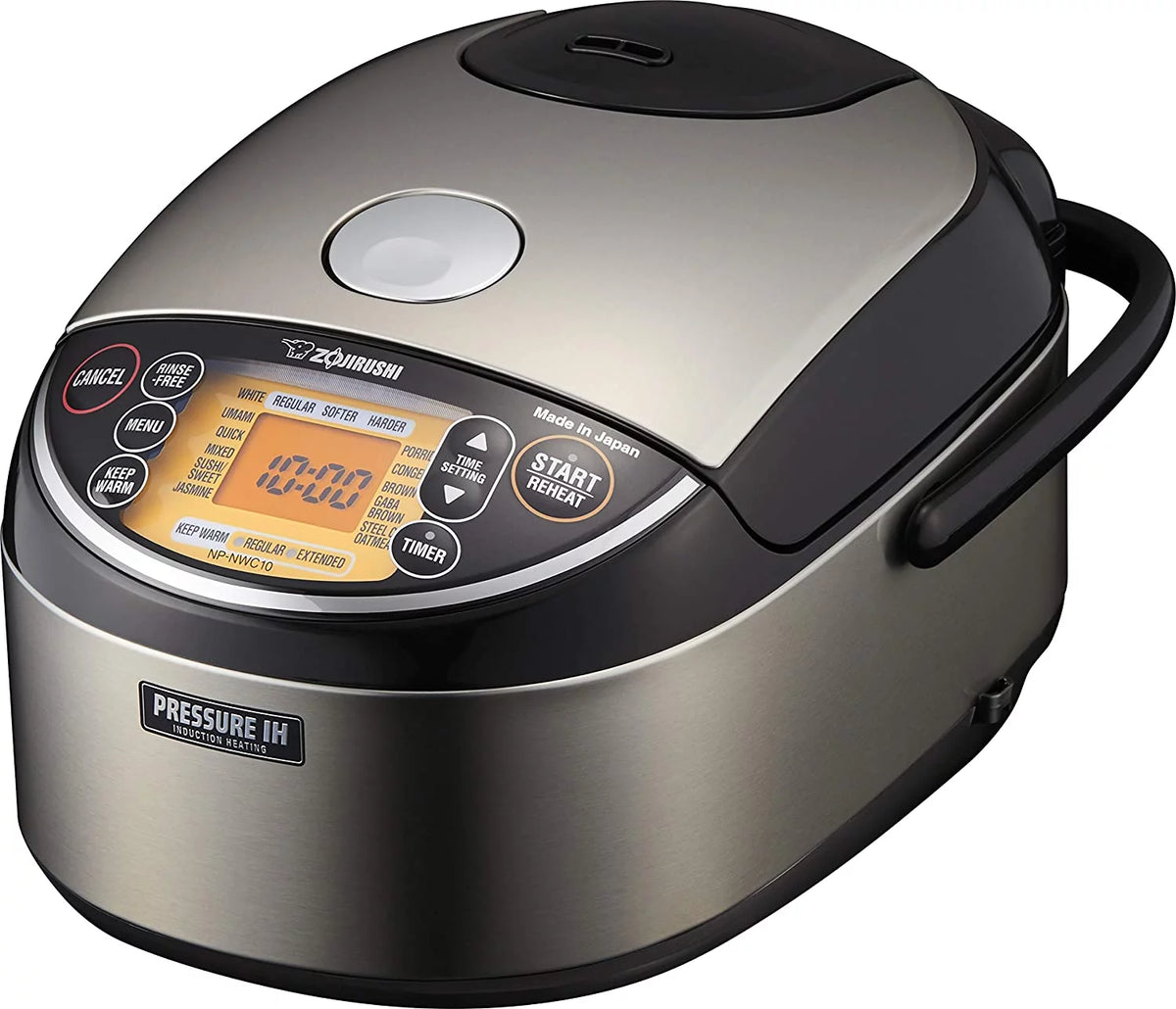 5.5 Cup Stainless Black Pressure Induction Heating Rice Cooker Z8334