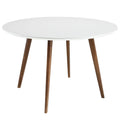 White Wood Dining Table F408470
