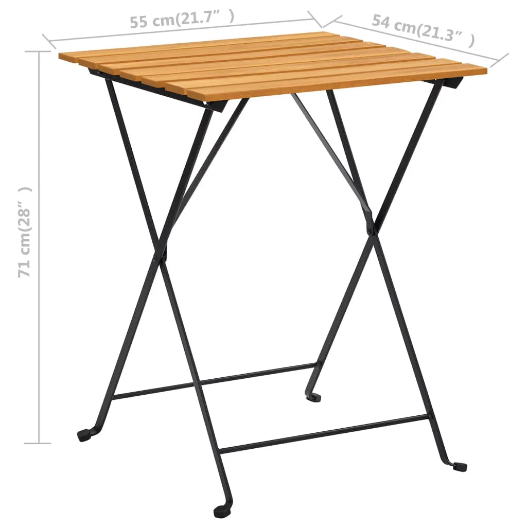Solid Acacia Wood Bistro Table O9180