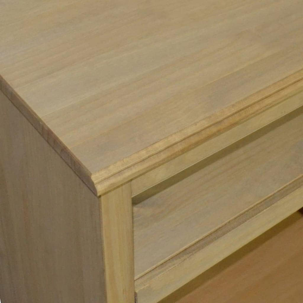 Rustic TV Cabinet with Storage Space, Mexican Pine, 31.5"x16.9"x30.7" D78595