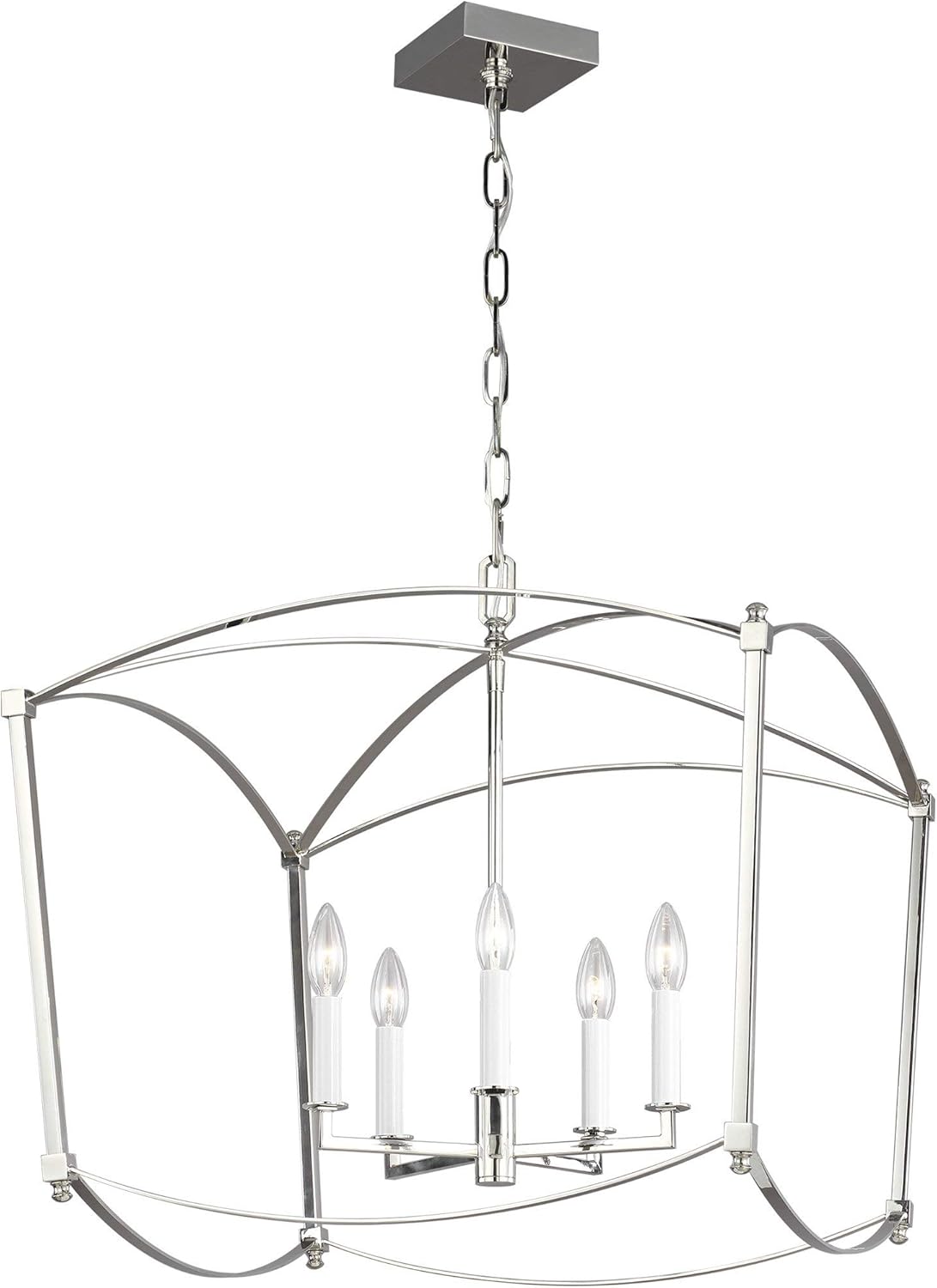 Antique Guild 3-Light Candle Chandelier F48543