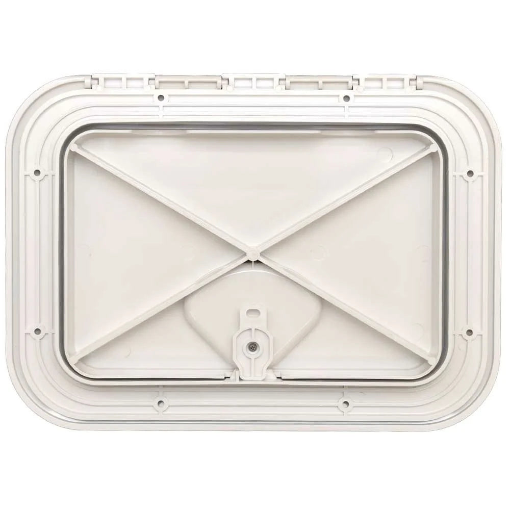 14.75 x 10.6 Inch White ABS Boat Access Hatch Q727499