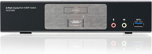 2-Port DisplayPort KVMP with Wireless Keyboard and Mouse U90781