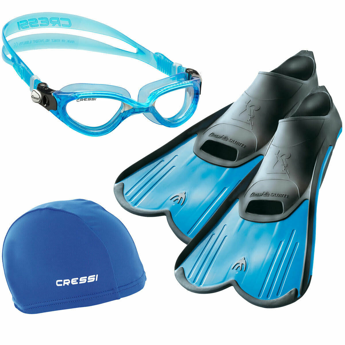 Blue Swim Cap Set Q71703