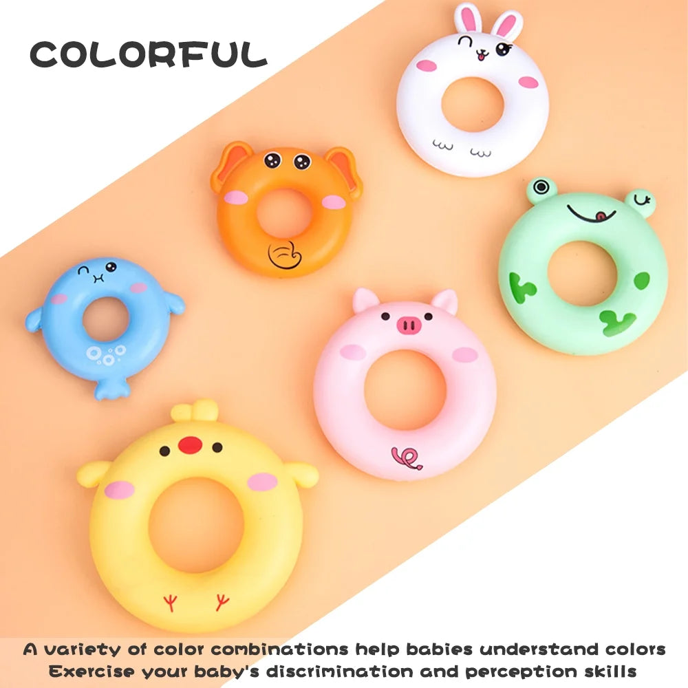 7 Rings Baby Stacking & Nesting Toys Montessori Baby Blocks R4123
