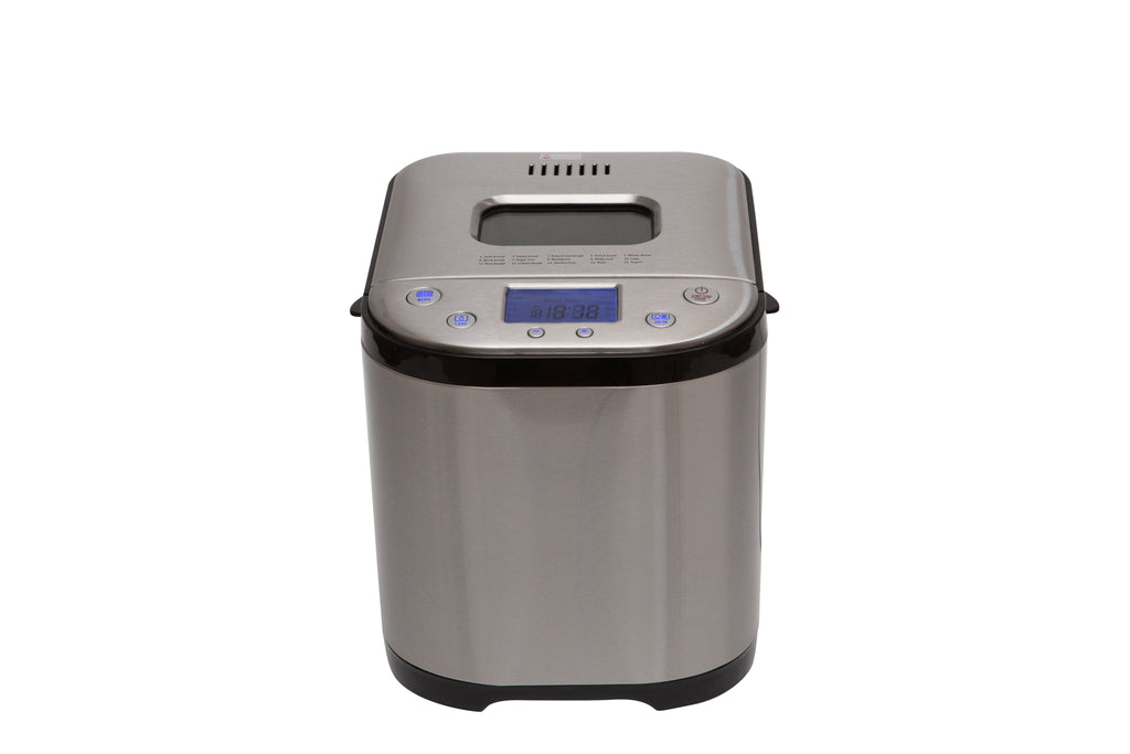 15 Program Stainless Steel Bread Maker, 2lb XL Loaf A37945