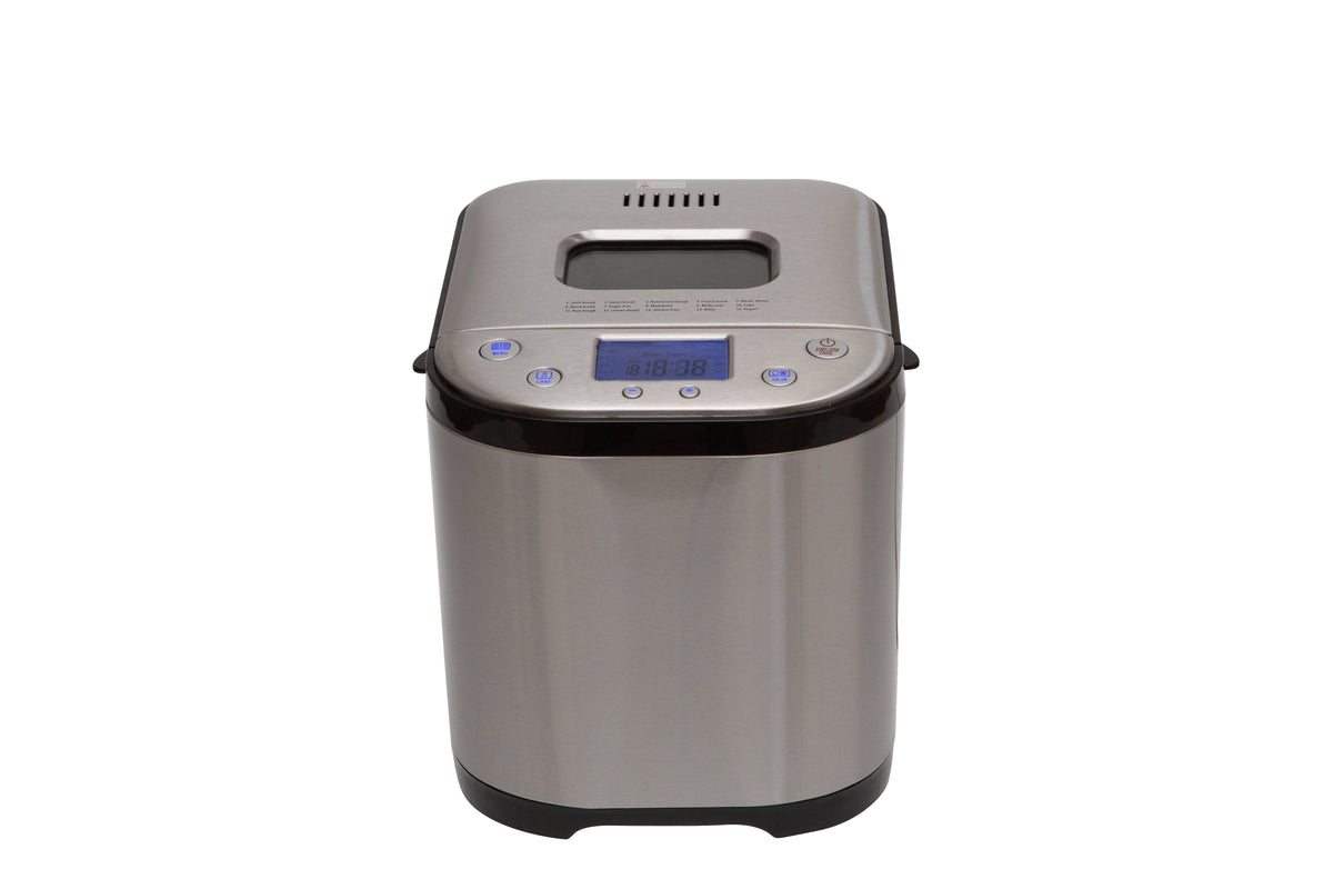 15 Program Stainless Steel Bread Maker, 2lb XL Loaf A37945