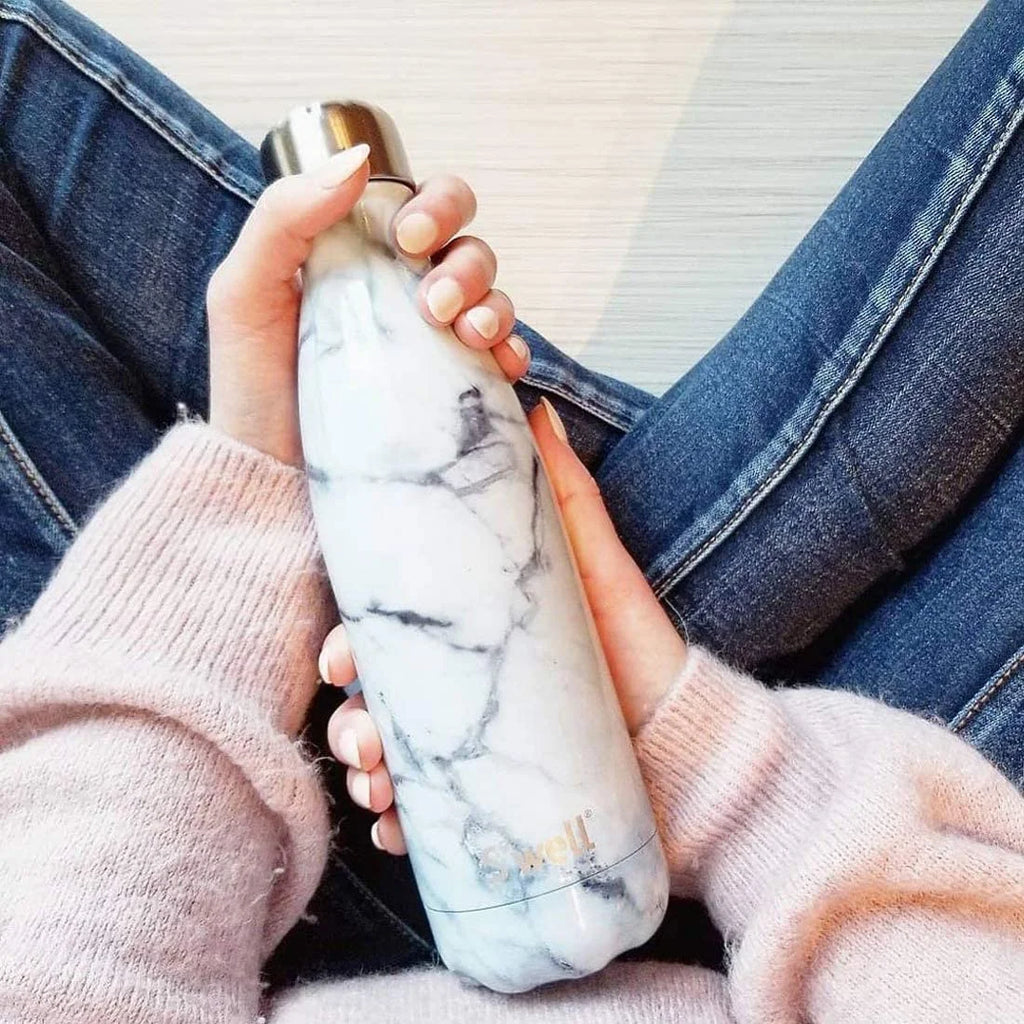 White Marble Bottle T365979