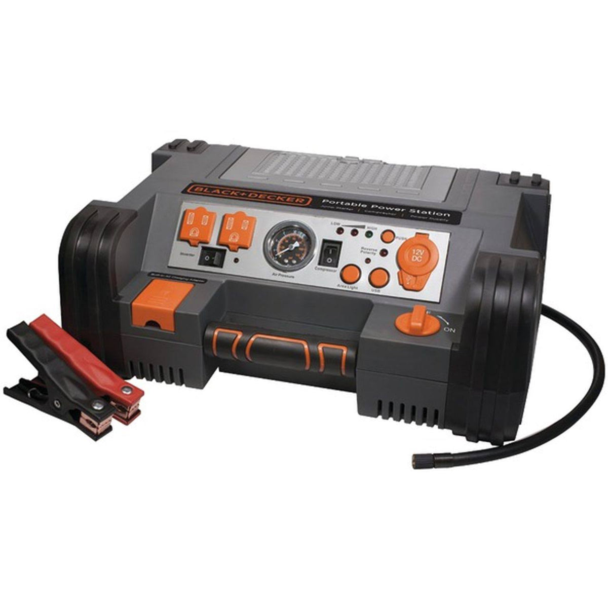 Portable Power Station with 500W Inverter and Air Compressor X111