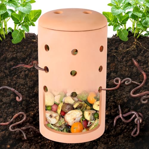 Clay Worm Composting Bin I10918
