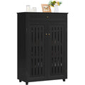 5-Tier Black Shoe Storage Cabinet F63778