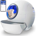 Automatic Self Cleaning Cat Litter Box, White, 27.5L x 23.6W x 19.7H P661