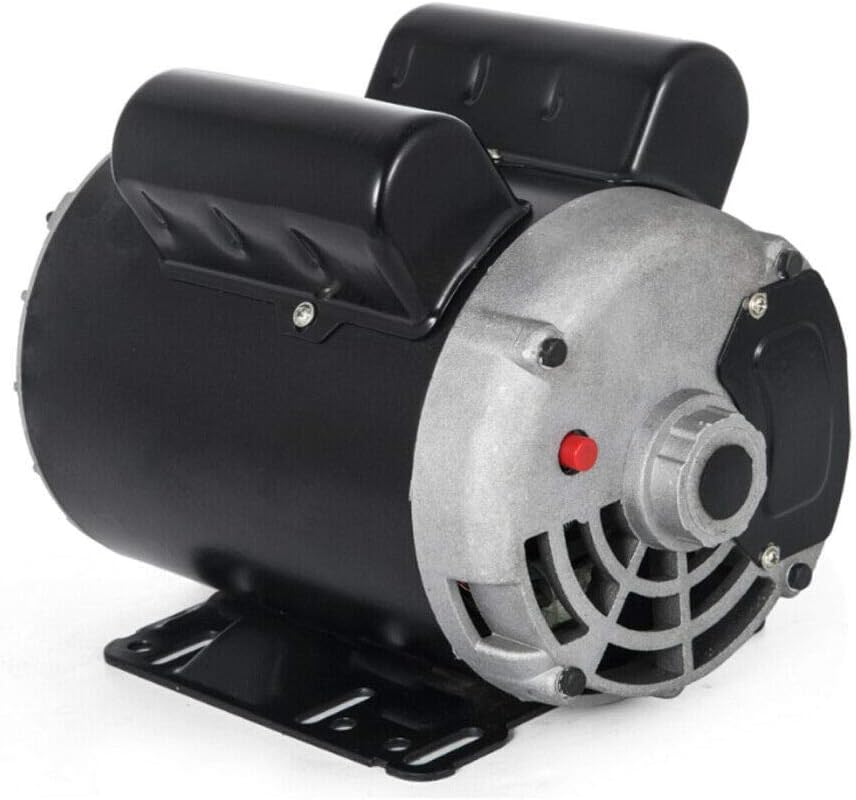 3HP SPL Single Phase 230V AC Non-Reversible Compressor Duty Motor, 5/8" Keyed Shaft, 3480 RPM, 56 Frame X507991