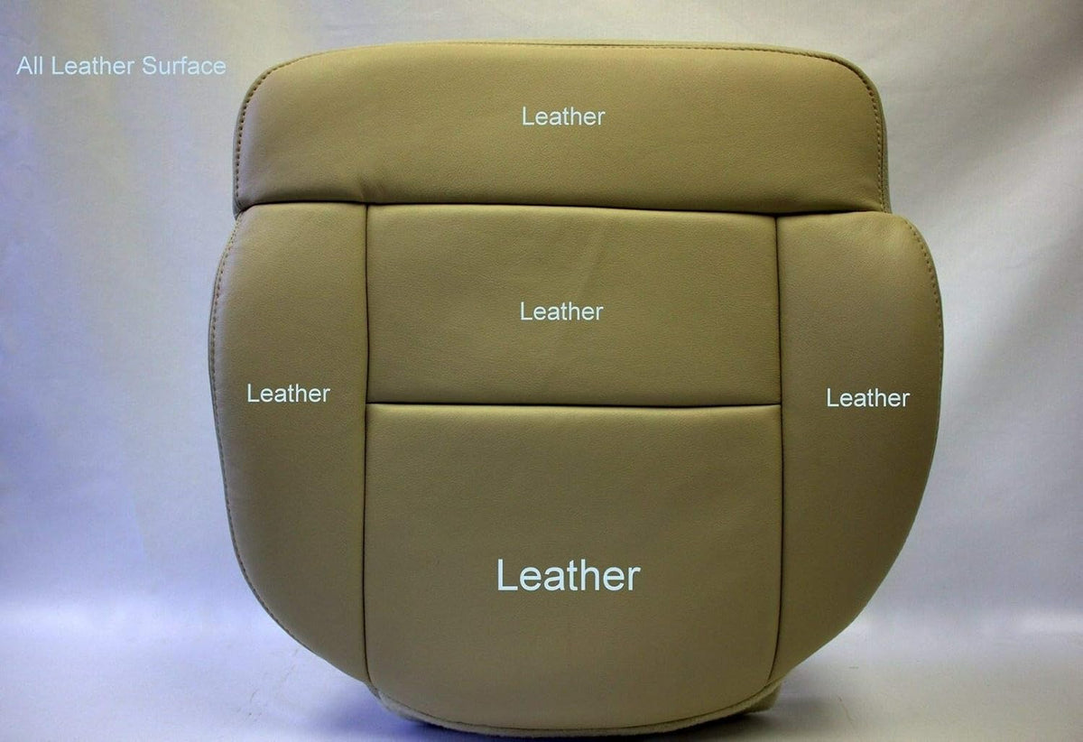 Tan Leather Seat Cover for Ford F150 SuperCrew J47365