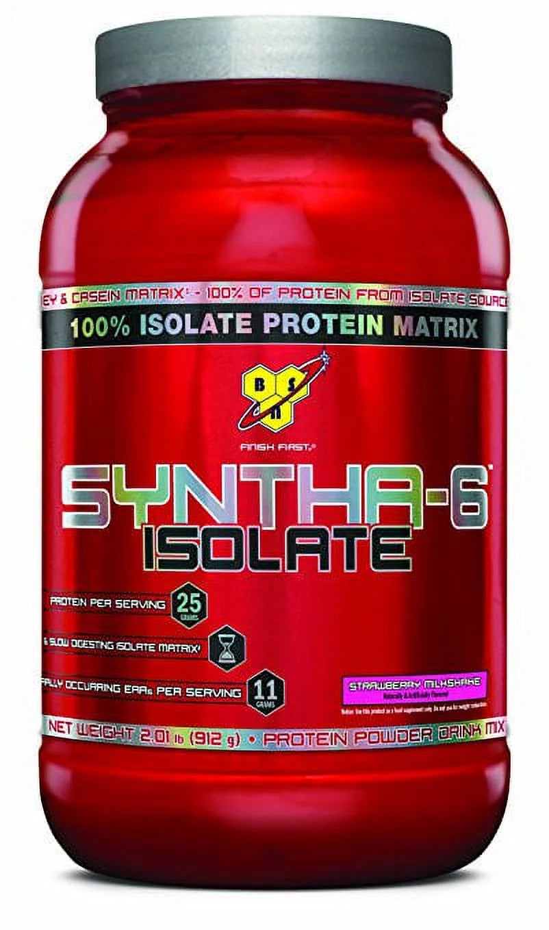 Protein Powder Drink Mix Strawberry Milkshake 2.01 lbs V425