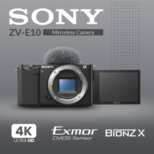 Black Mirrorless Camera with 64GB Memory and Shoulder Bag V751184