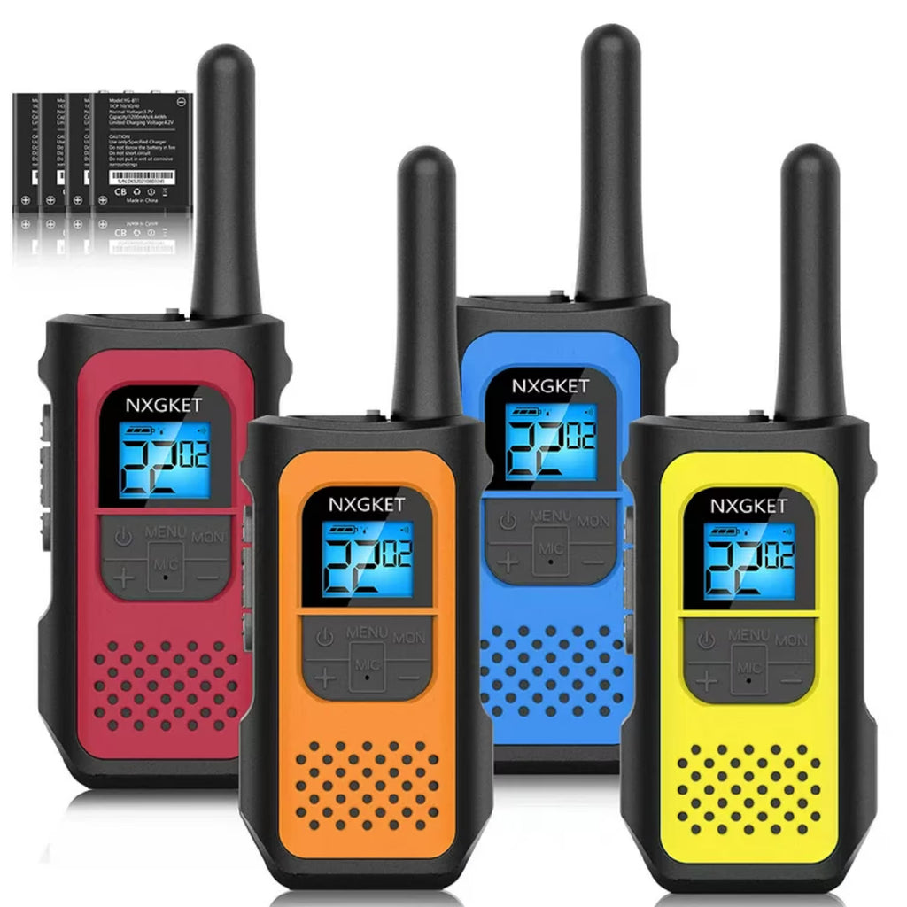 22 Channel Rechargeable Two-Way Radio 4 Pack T284420