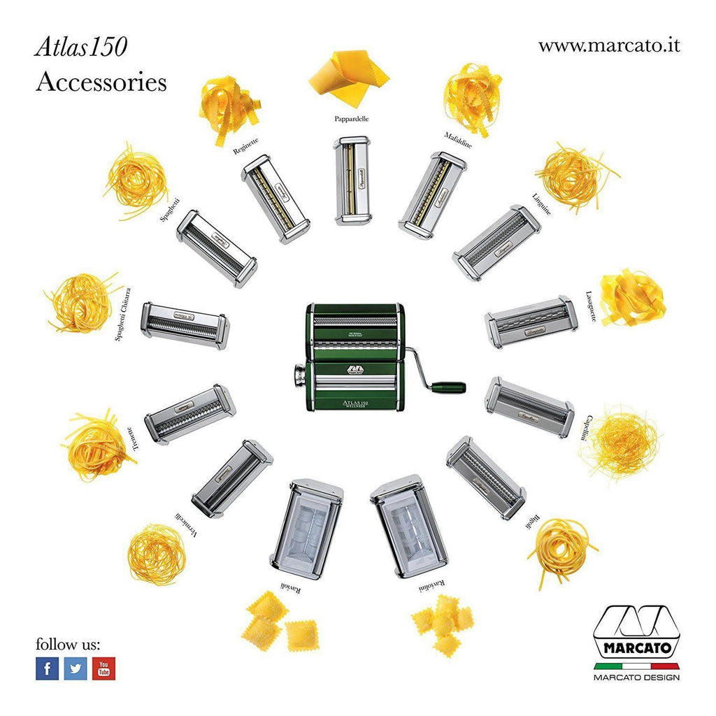 Atlas Pasta Machine with Pasta Cutter F945