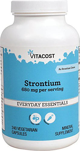 Strontium 680 mg 240 Vegetarian Capsules G910