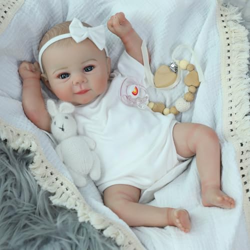 18 Inch Soft Vinyl Smiling Girl Doll with Accessories H10230