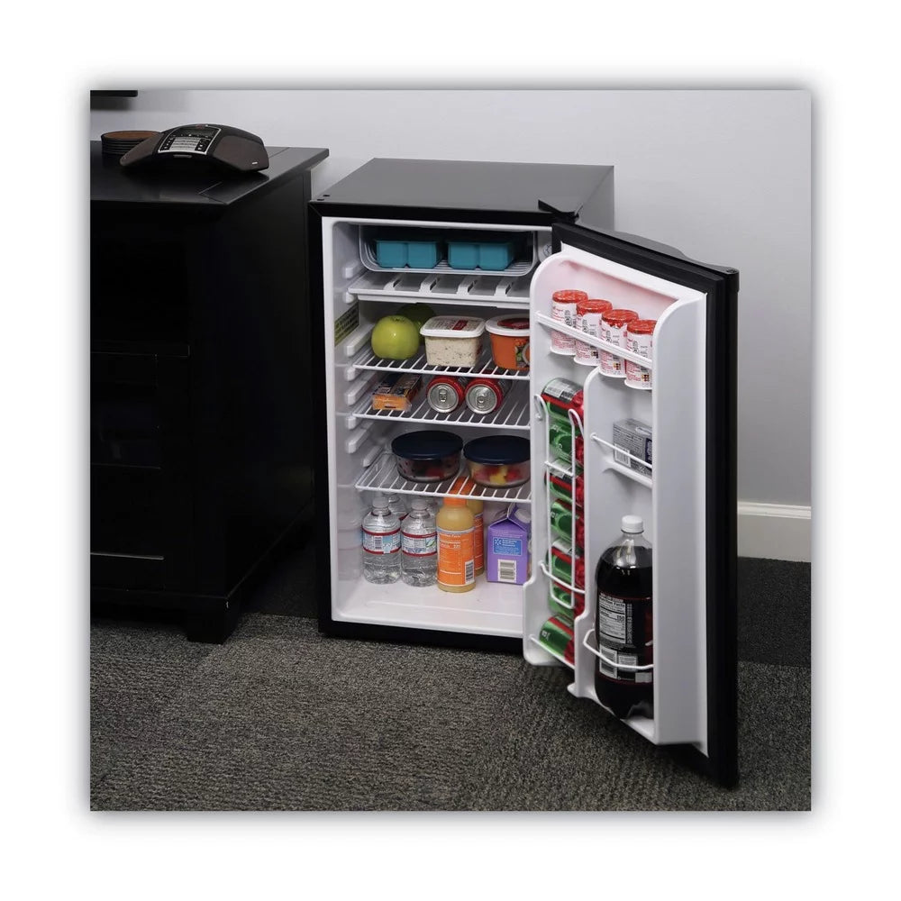 3.2 Cu. Ft. Black Refrigerator with Chiller Compartment Q23559