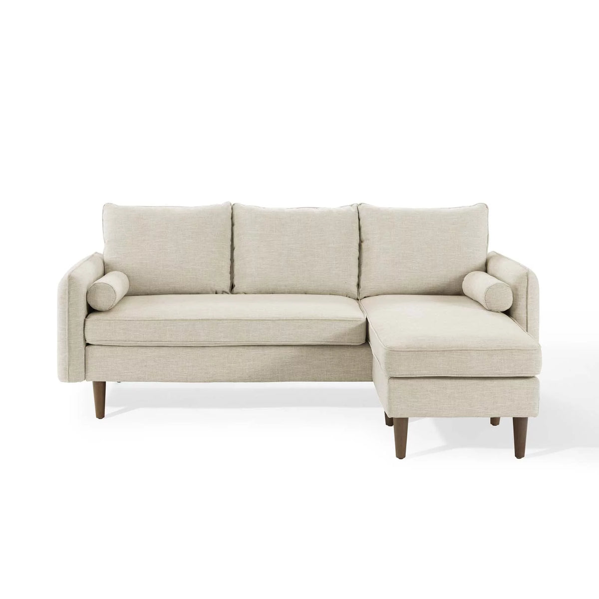 Beige Upholstered Sectional Sofa V157512