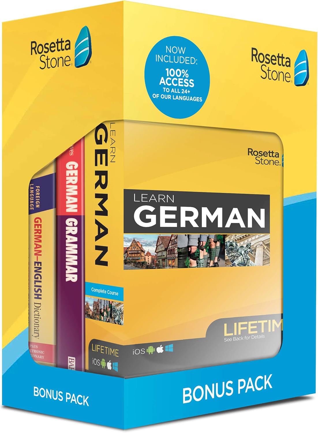 Lifetime Online Access Spanish Grammar Guide Dictionary Book Set B810