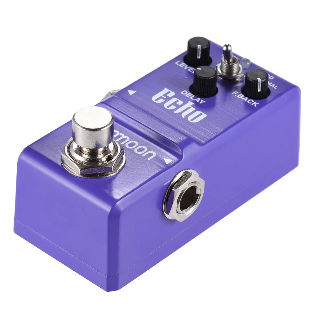 Delay Guitar Effect Pedal True Bypass Aluminum Alloy Body R52654