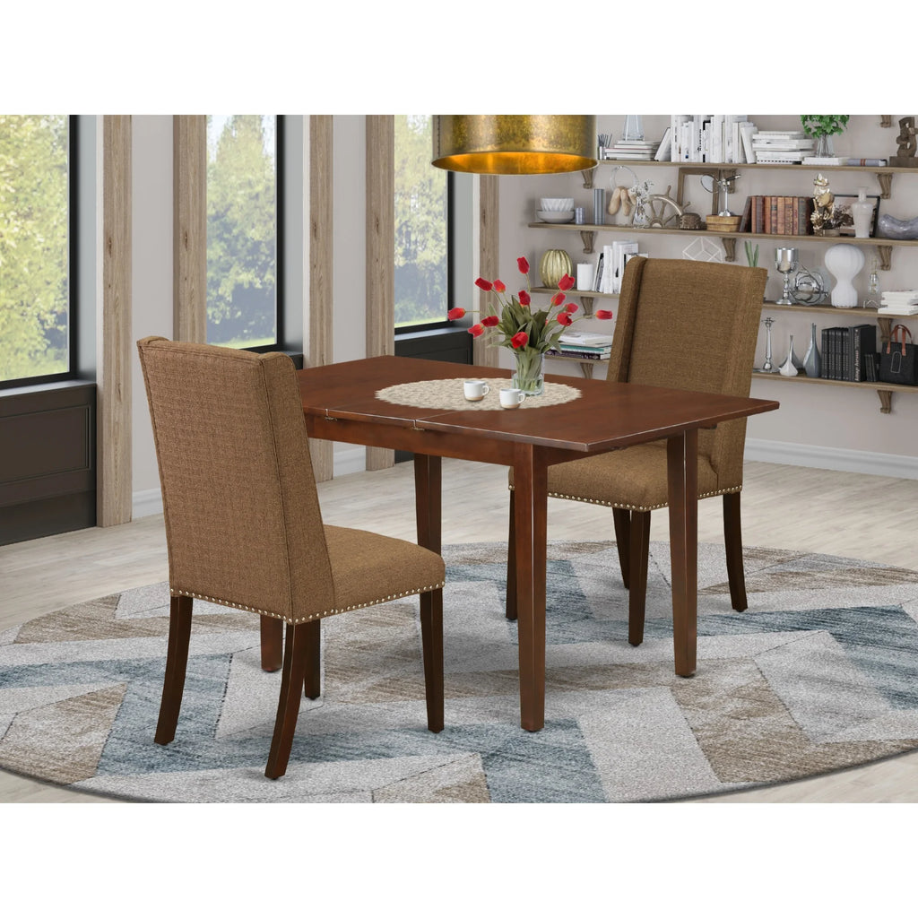 3-piece Mahogany Wood Dinette Set G9388