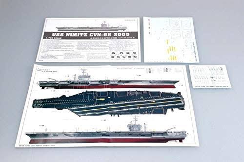 1/700 USS Nimitz CVN-68 Aircraft Carrier 2005 L487851