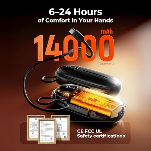 Rechargeable Hand Warmers 2 Pack I26236