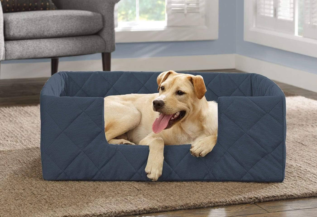 Large Blue Orthopedic Pet Bed L832029